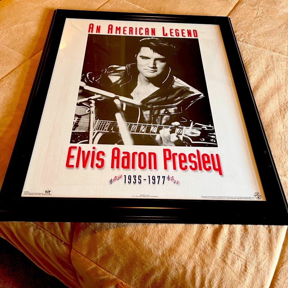 Elvis Presley Framed Poster
